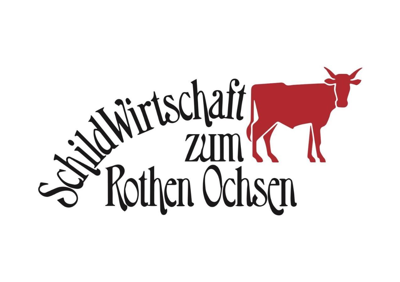 Hotel Schildwirtschaft Zum Rothen Ochsen Laupheim Exterior foto